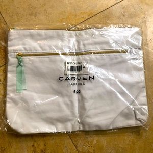 NWT Carven Cosmetics Bag
